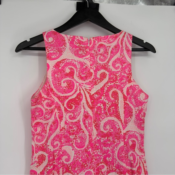 Lilly Pulitzer Ryder Pink Pout PBJ Print Shift Dress Sz 0 - Picture 8 of 8